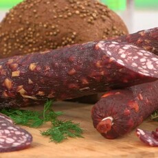 Колбаса сырокопченая, 1 кг. - Рыбная, мясная продукция